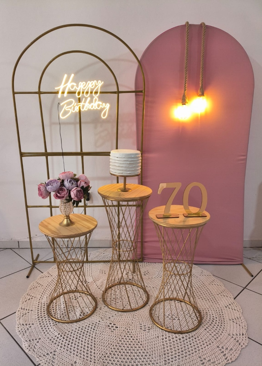 Kit Diamante Rose - Arte e Cia Festas