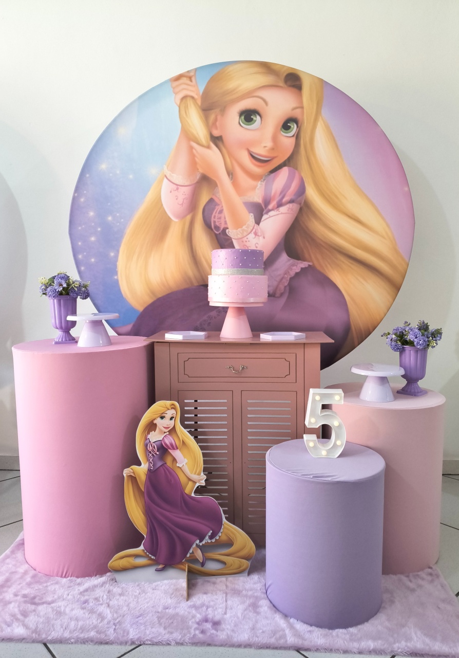Kit Completo Rapunzel (Enrolados) - Arte e Cia Festas