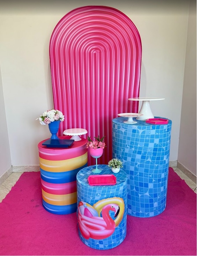 Decoração Infantil Rosa - FIG FESTA 