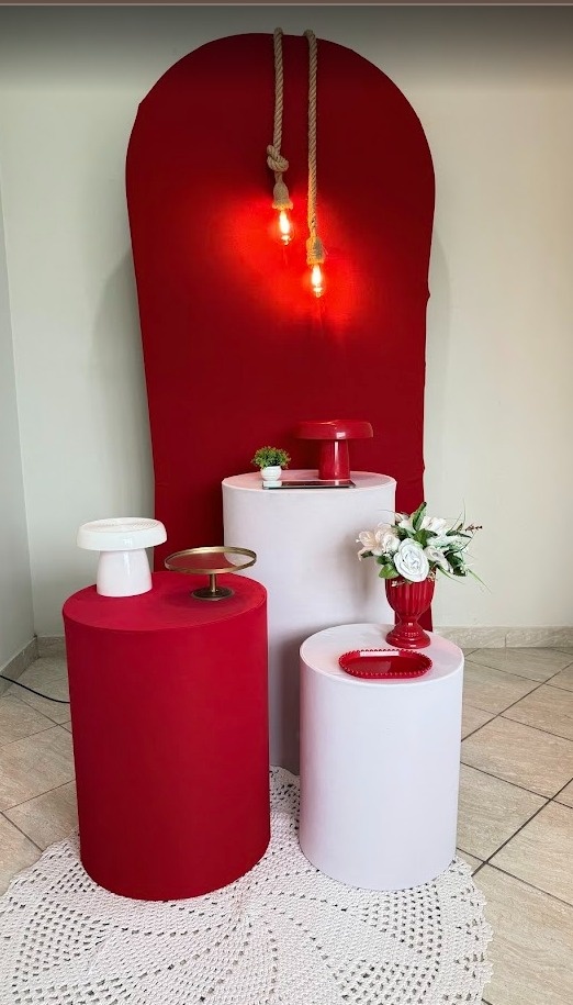 Decoração Vermelha  - FIG FESTA 