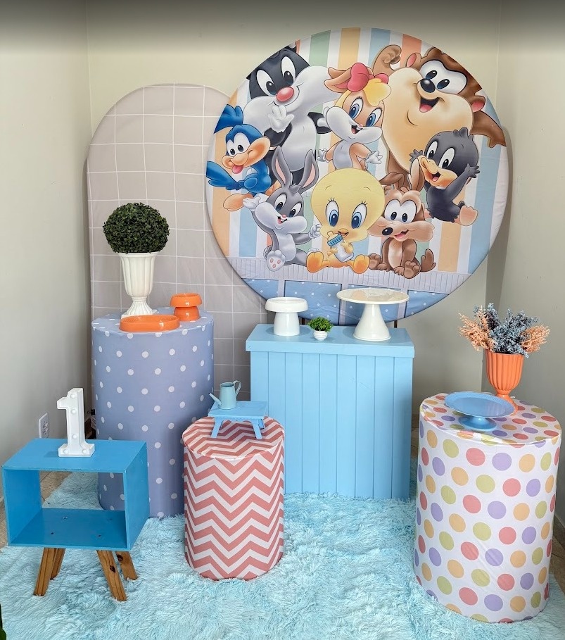 Decoração Looney Tunes - FIG FESTA 