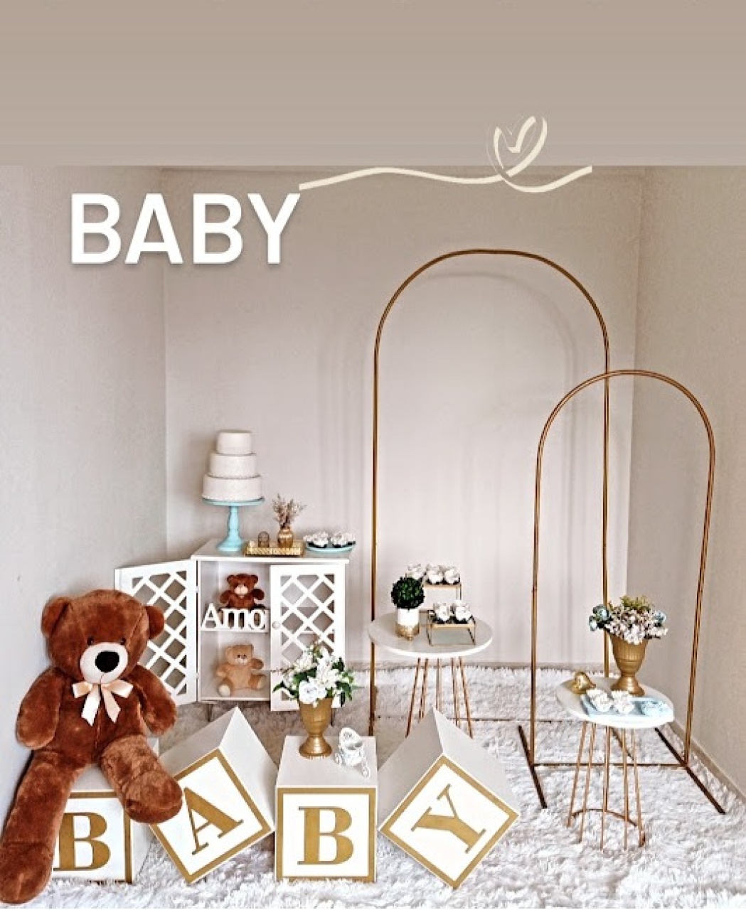 Decoração Infantil /  Chá de Bebê - FIG FESTA 