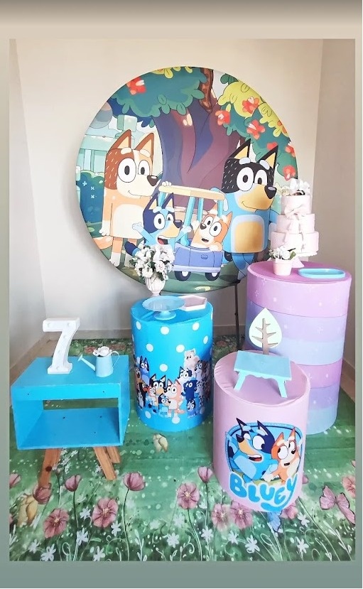 Decoração Inf. Bluey Kids Ii - FIG FESTA 