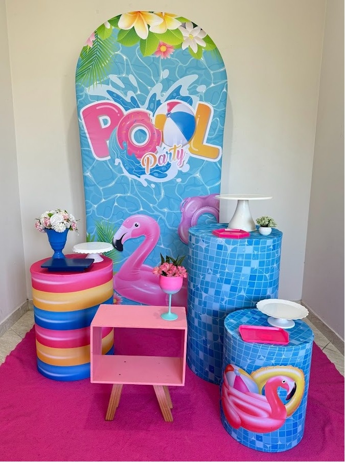 Decoração Infantil Pool Party I - FIG FESTA 