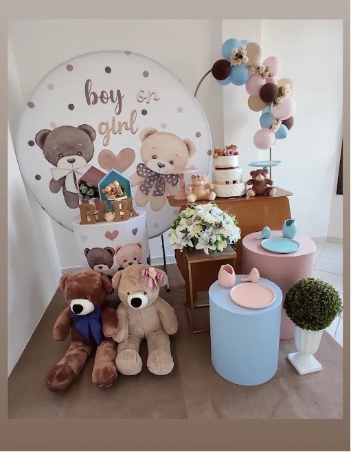 Decoração Infantil / Chá Revelação - FIG FESTA 
