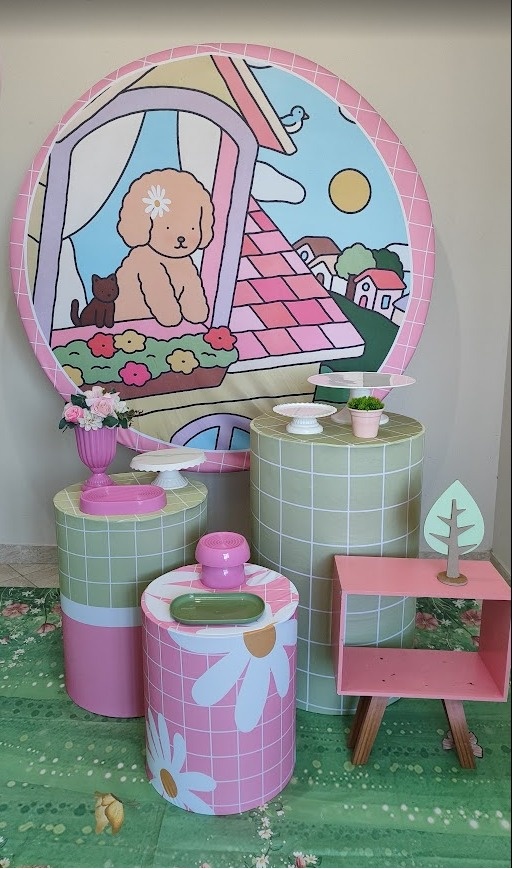 Decoração Infantil Bobbie Gods - FIG FESTA 