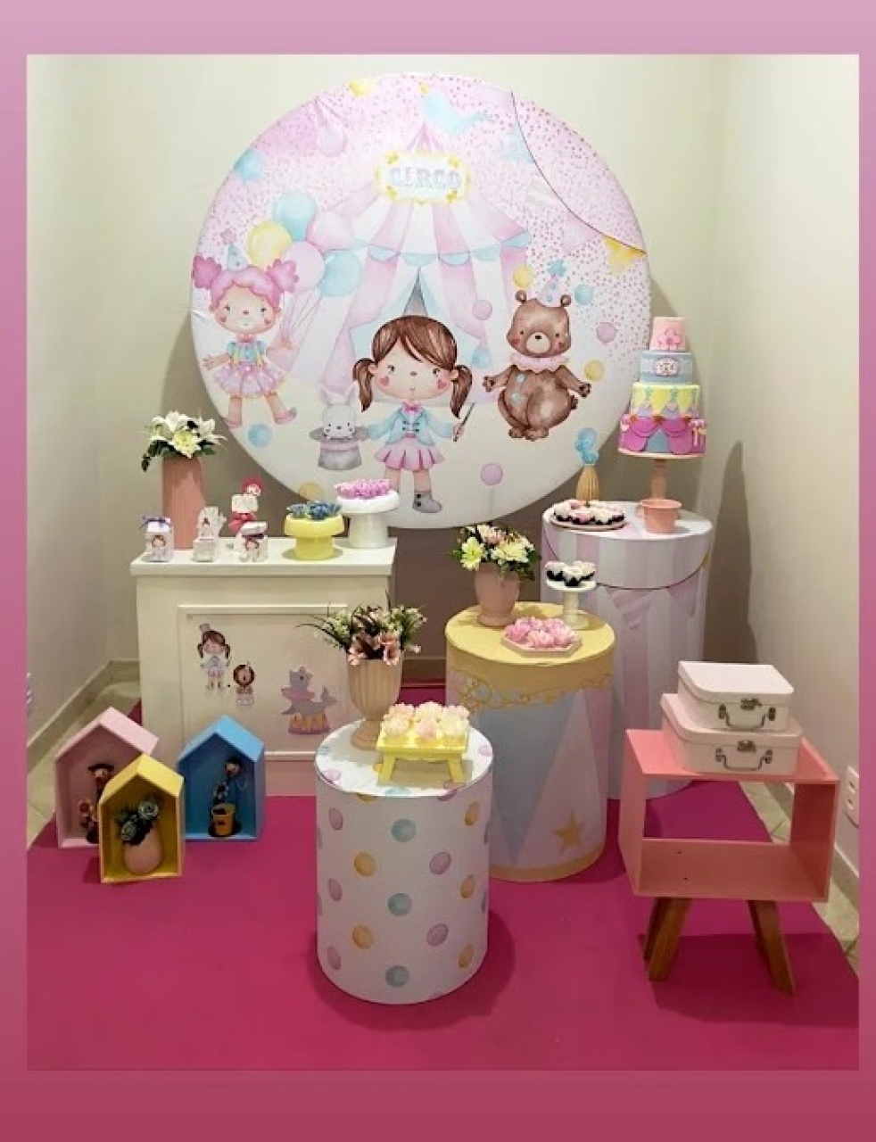 Decoração Infantil Circo - FIG FESTA 