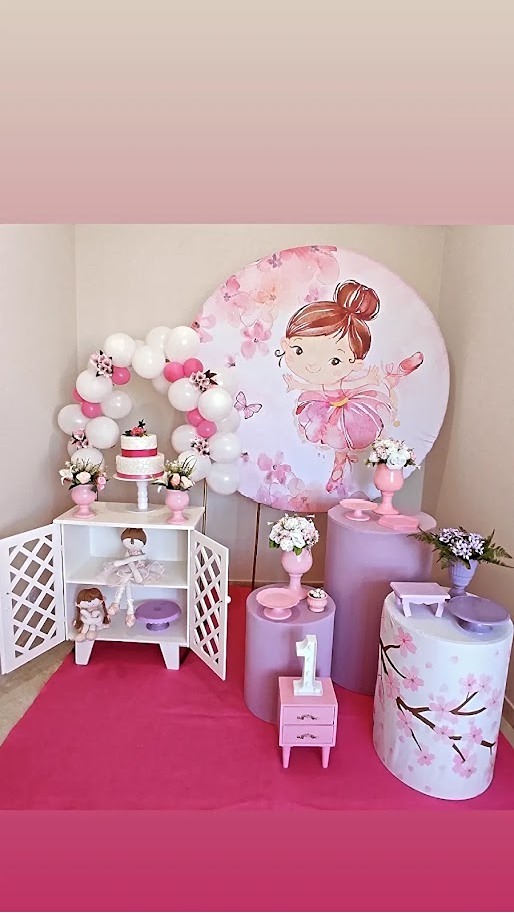 Decoração Menina  - FIG FESTA 