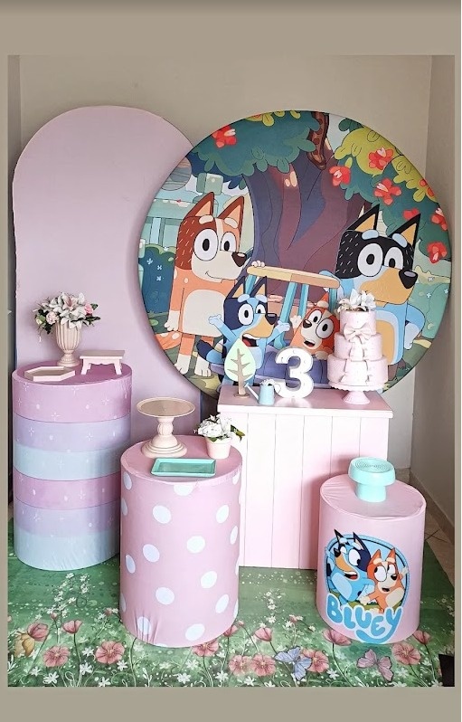 Decoração Infantil Bluey Kids III - FIG FESTA 