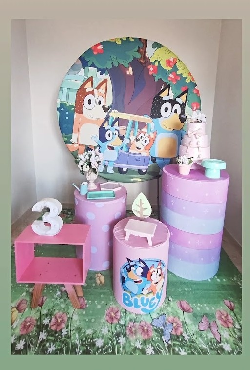 Decoração Infantil Bluey Kids Ll - FIG FESTA 