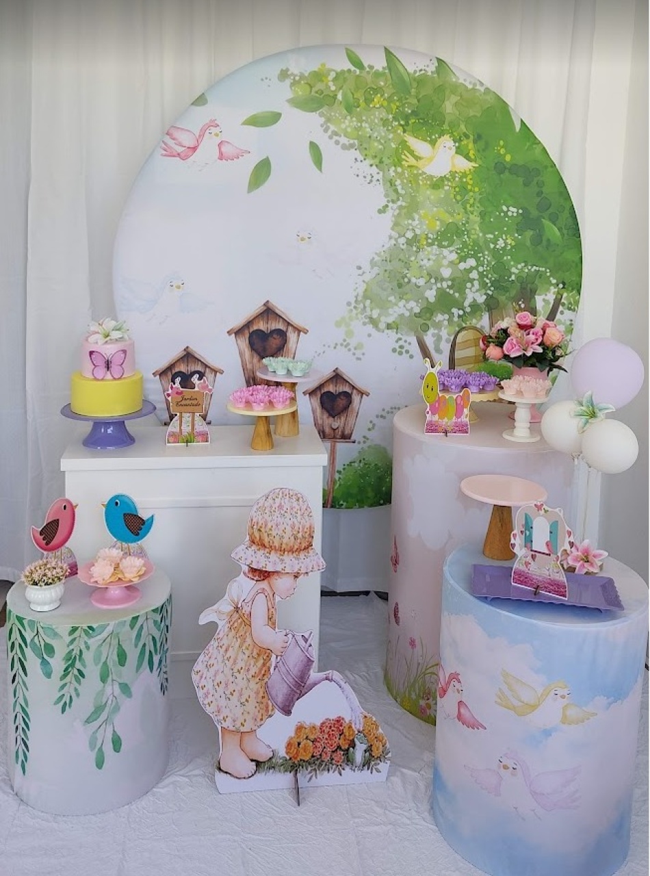 Decoração Infantil / Jardim Encantado  - FIG FESTA 