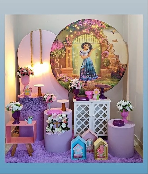 Decoração Princesa Encantada - FIG FESTA 