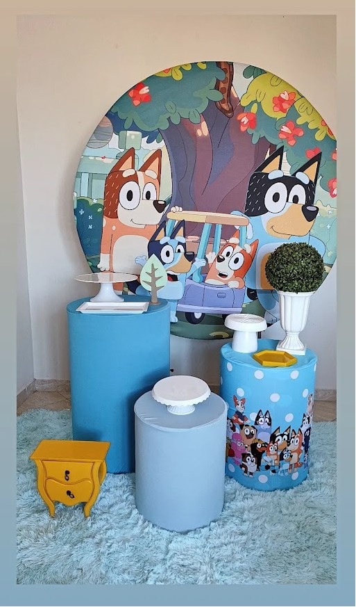 Decoraçaõ Infantil Bluey Kids - FIG FESTA 