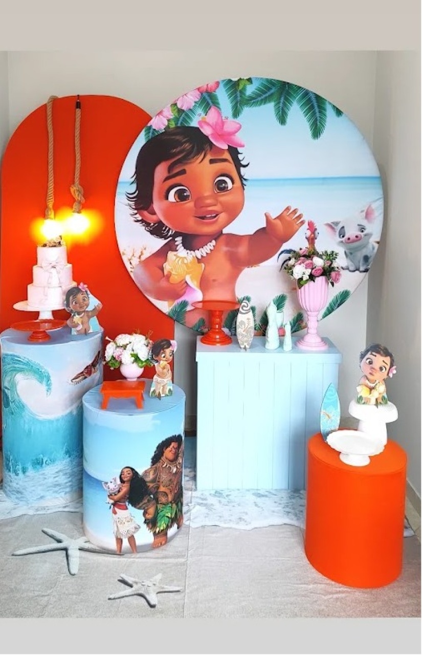 Decoraçao Infantil / Moana Baby - FIG FESTA 