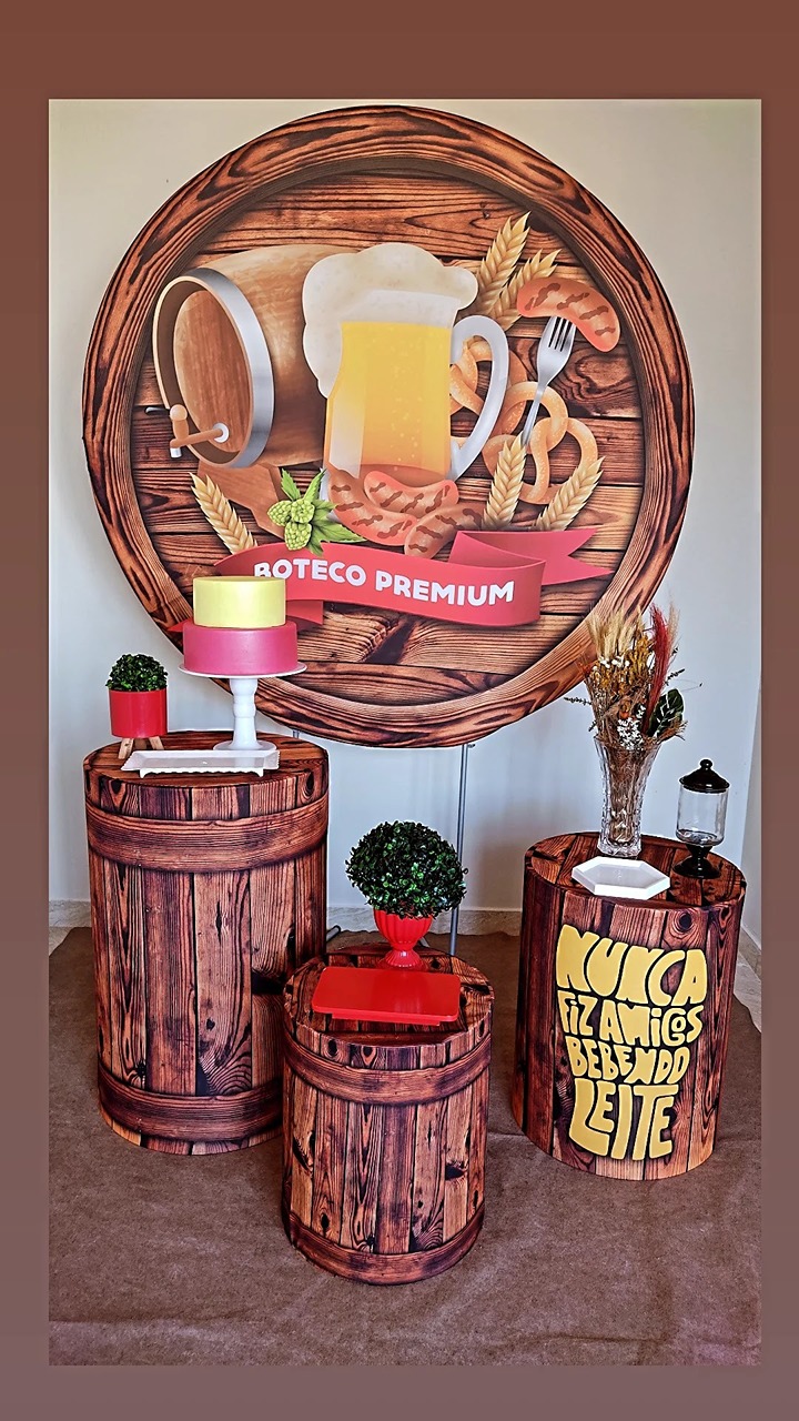 Decoração Adulto / Kit Boteco  - FIG FESTA 