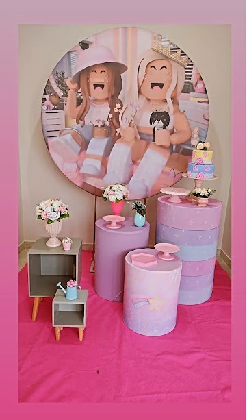 Decoração Menina  - FIG FESTA 
