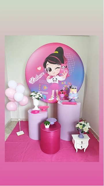 Decoração Menina - FIG FESTA 