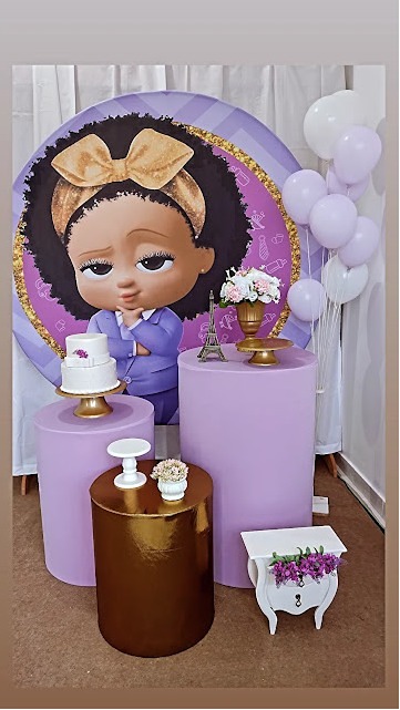 Decoração Menina  - FIG FESTA 