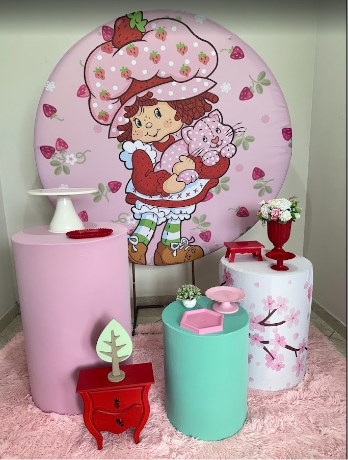 Decoração Infantil Moranguinho - FIG FESTA 