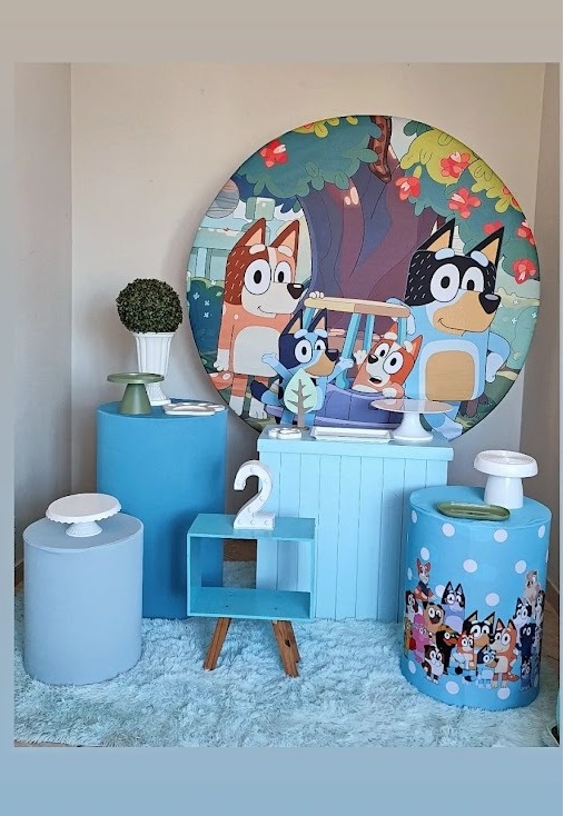 Decoração Inf. Bluey Kids III - FIG FESTA 