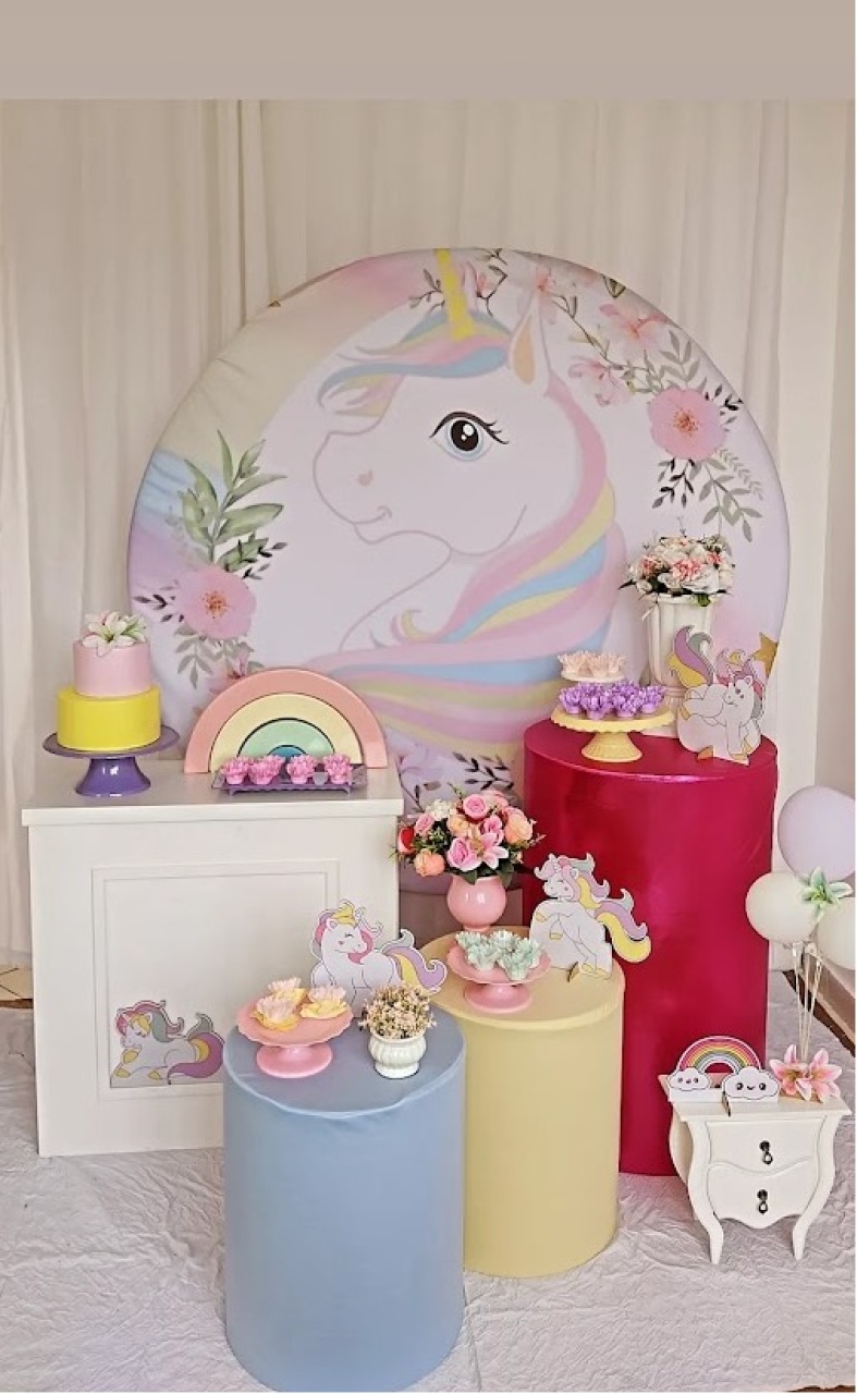 Decoração Infantil / Unicornio - FIG FESTA 