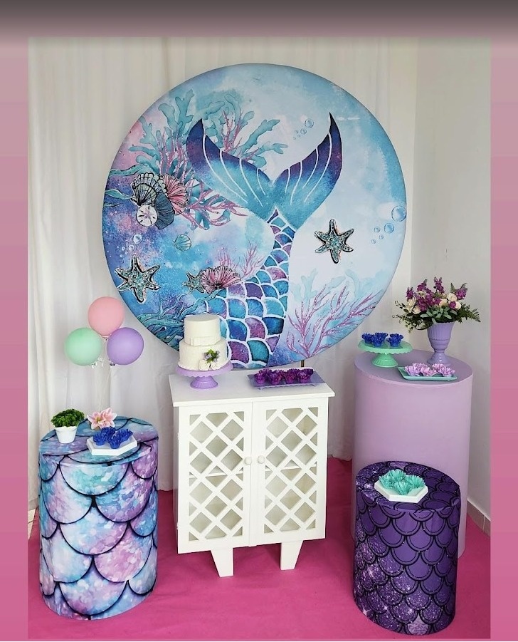 Decoração Infantil / Sereia - FIG FESTA 