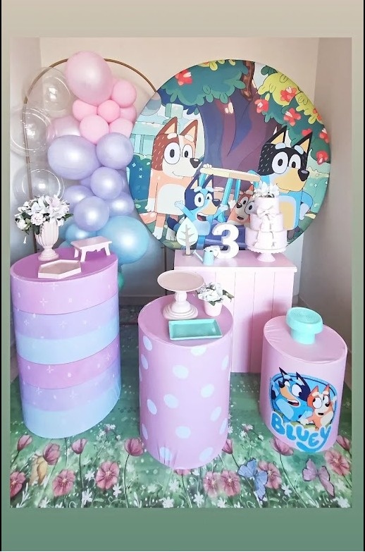 Decoração Infantil Bluey Kids Lll - FIG FESTA 