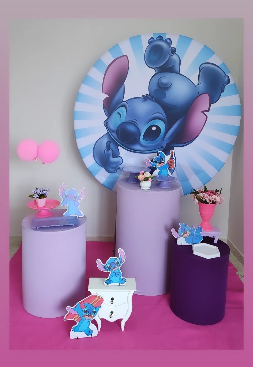  Stitchi Rosa E Azul - FIG FESTA 