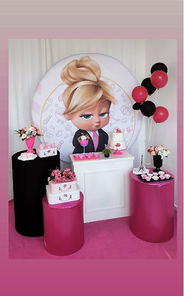 Decoração Menina  - FIG FESTA 