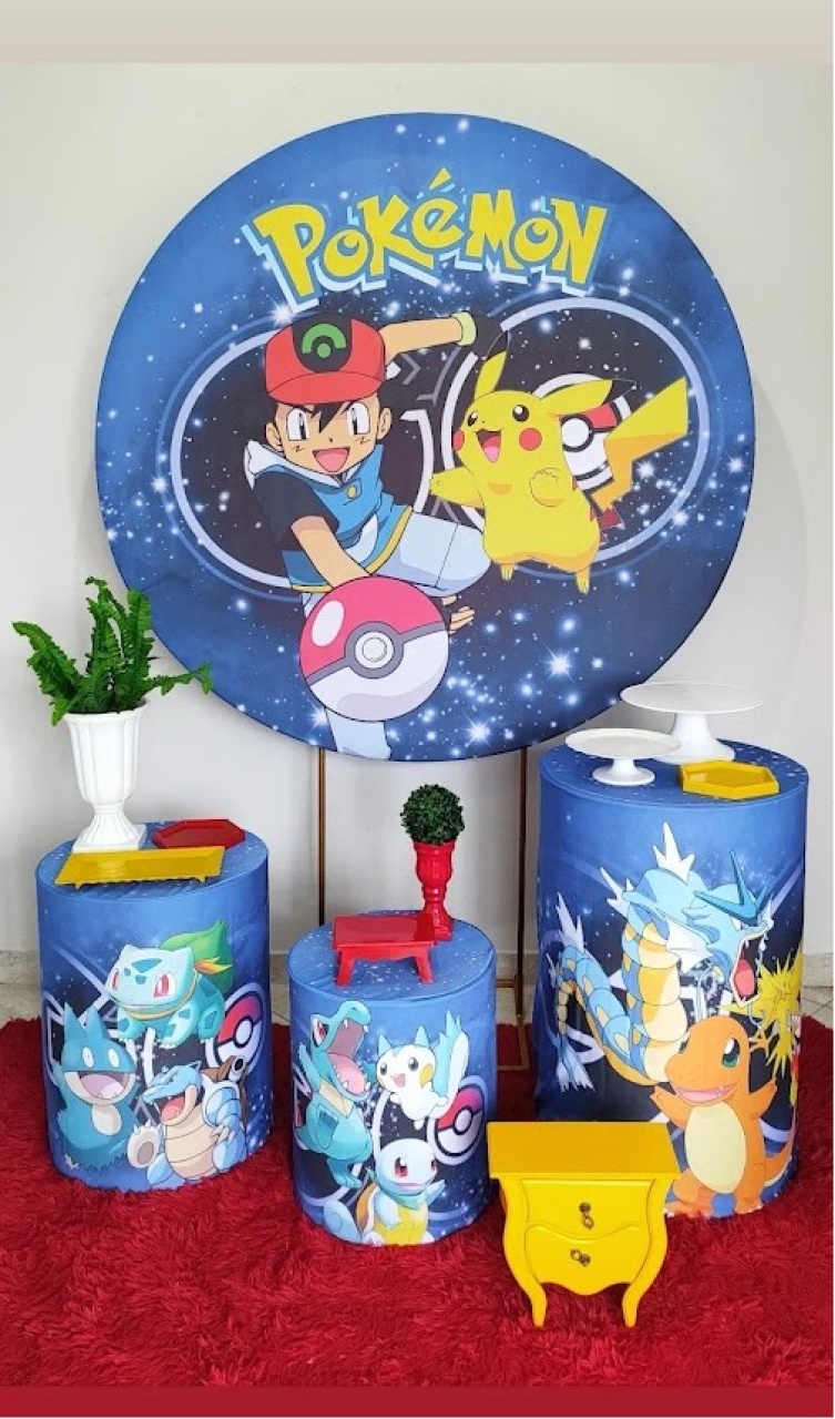 Decoração Infantil Pokemon - FIG FESTA 