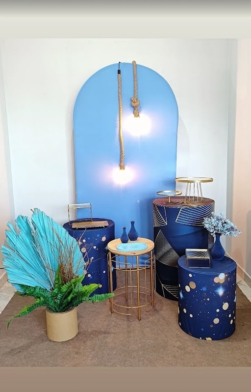Decoração Azul - FIG FESTA 