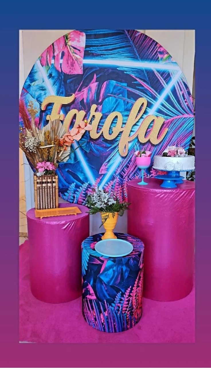 Decoração Adulto /  Farofa - FIG FESTA 