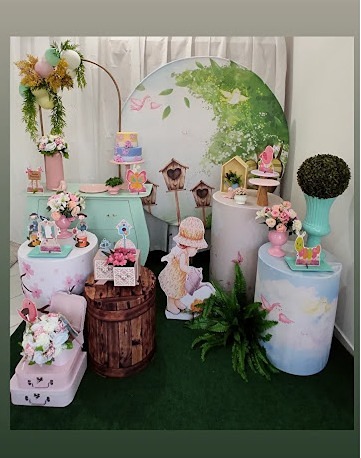 Decoração de Menina / Jardim Encantado - FIG FESTA 