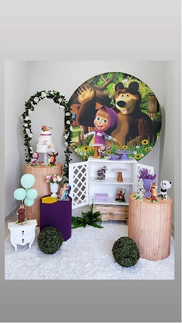 Decoração Menina - FIG FESTA 