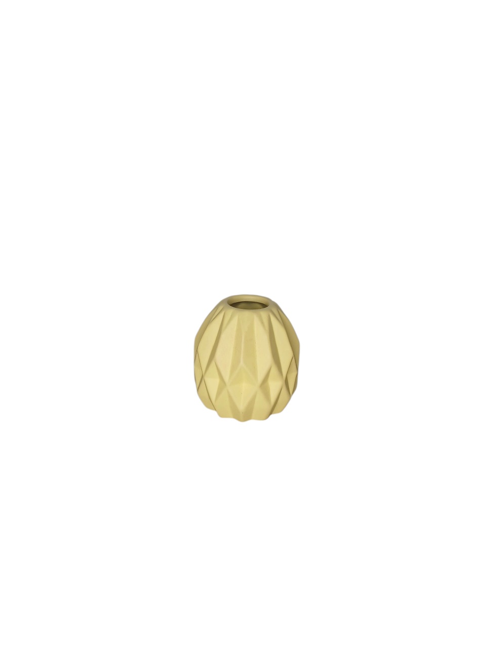 Vaso Geométrico P - Amarelo Candy - adolettalocacoes