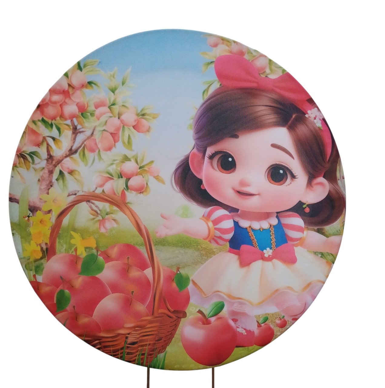 Tecido Sublimado Mini - Branca de Neve  - adolettalocacoes