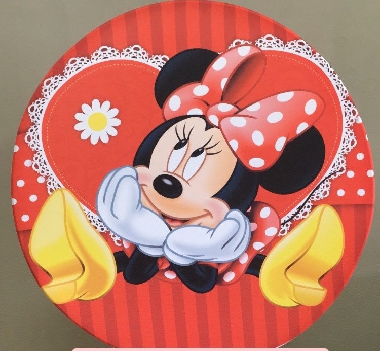 Tecido Sublimado Minnie Vermelha  - adolettalocacoes