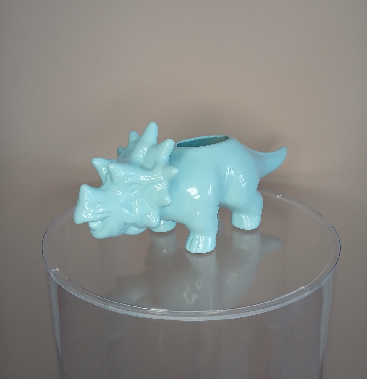 Enfeite de Mesa - Dinossauro  - Porcelana  - adolettalocacoes