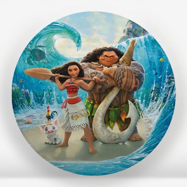 Tecido Sublimado Moana  - adolettalocacoes