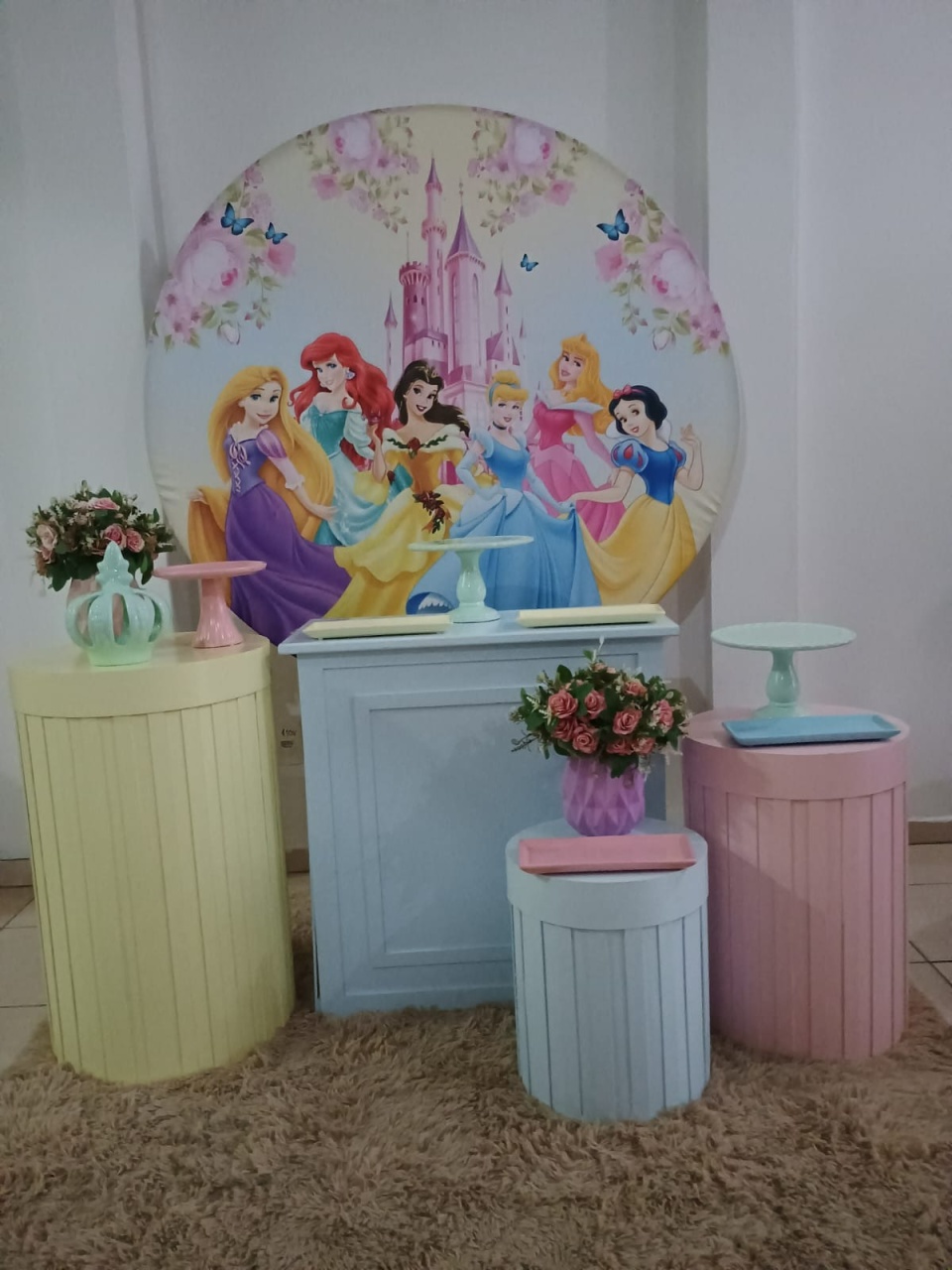 Kit Pegue E Monte M - Princesas  - adolettalocacoes