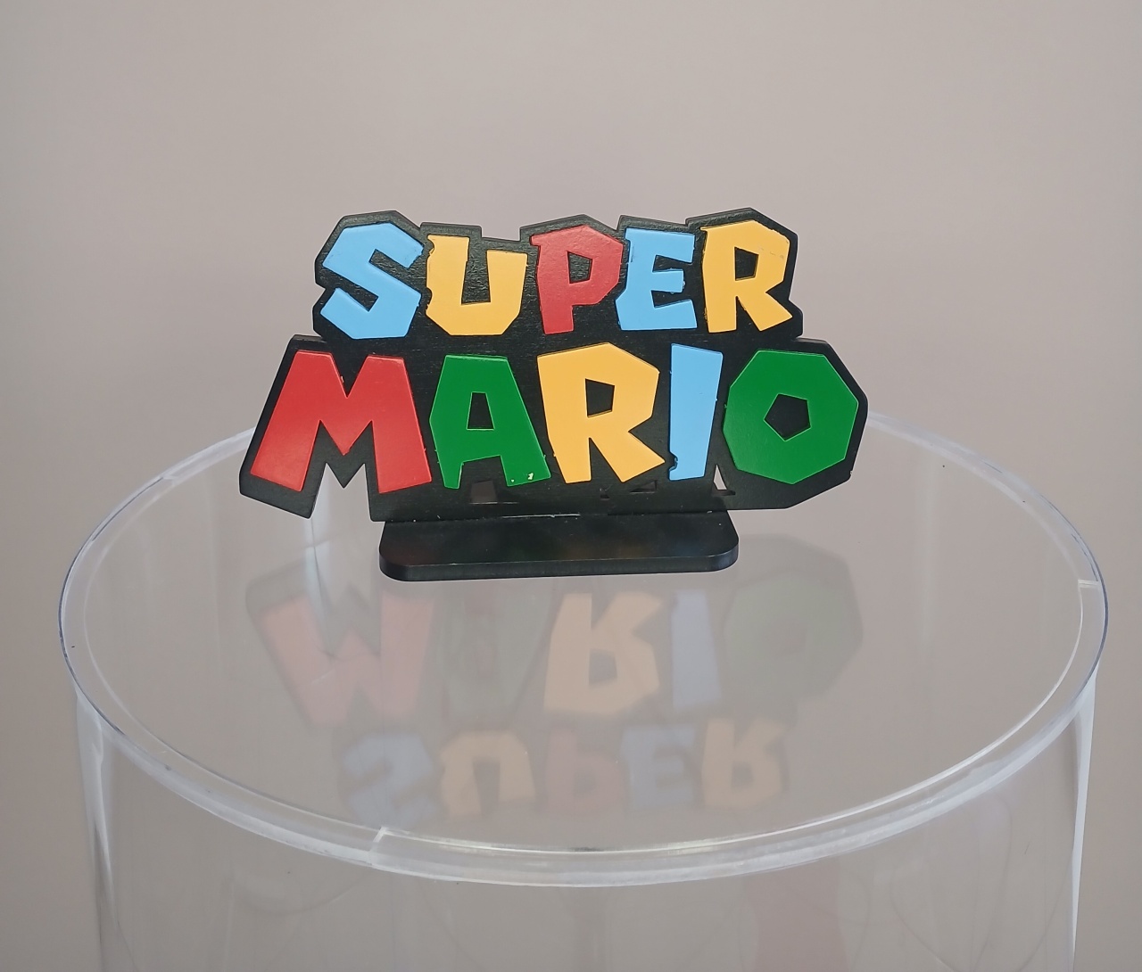 Enfeite de Mesa - Super Mario - Mdf - adolettalocacoes