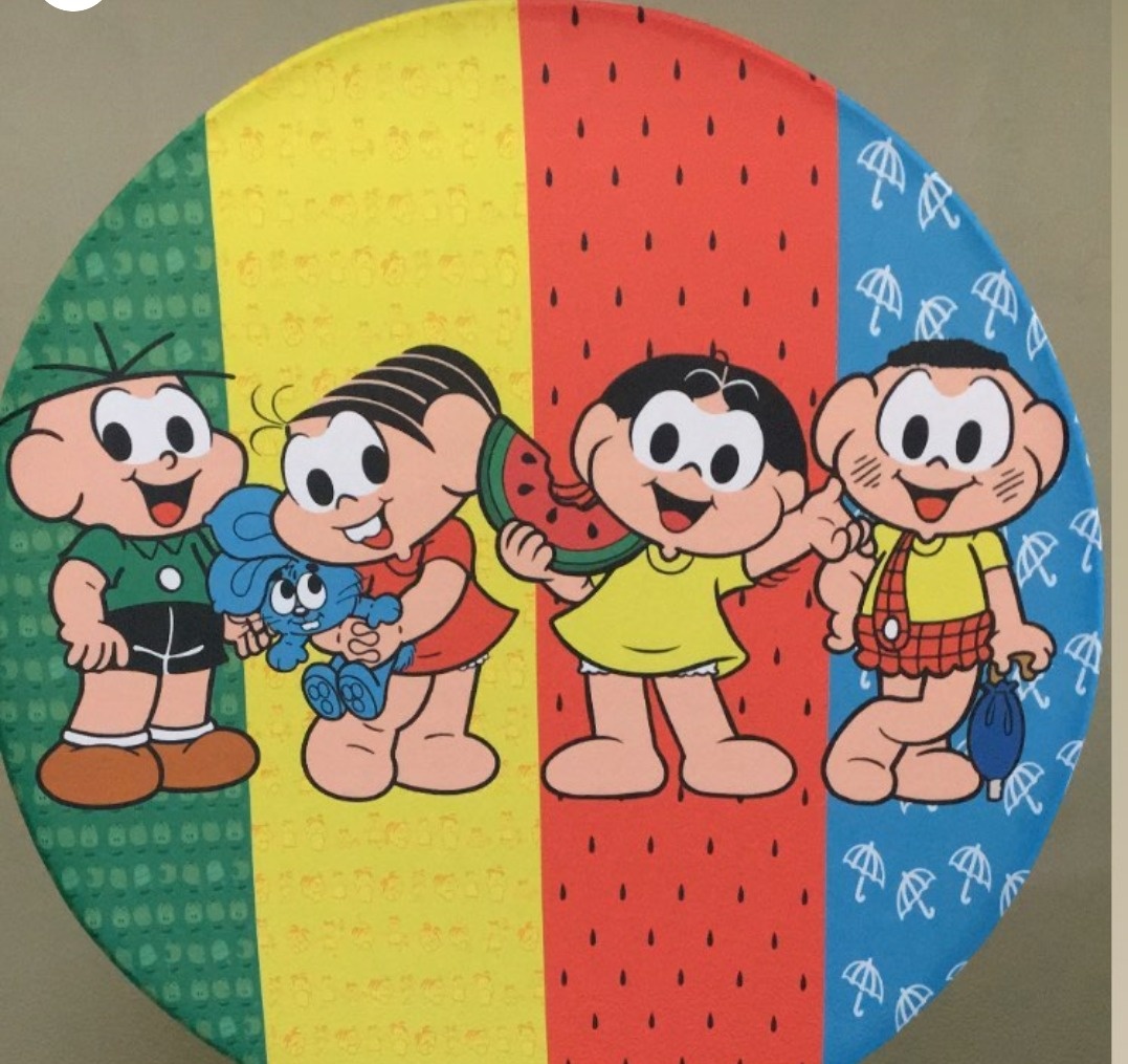 Tecido Sublimado Turma da Monica  - adolettalocacoes