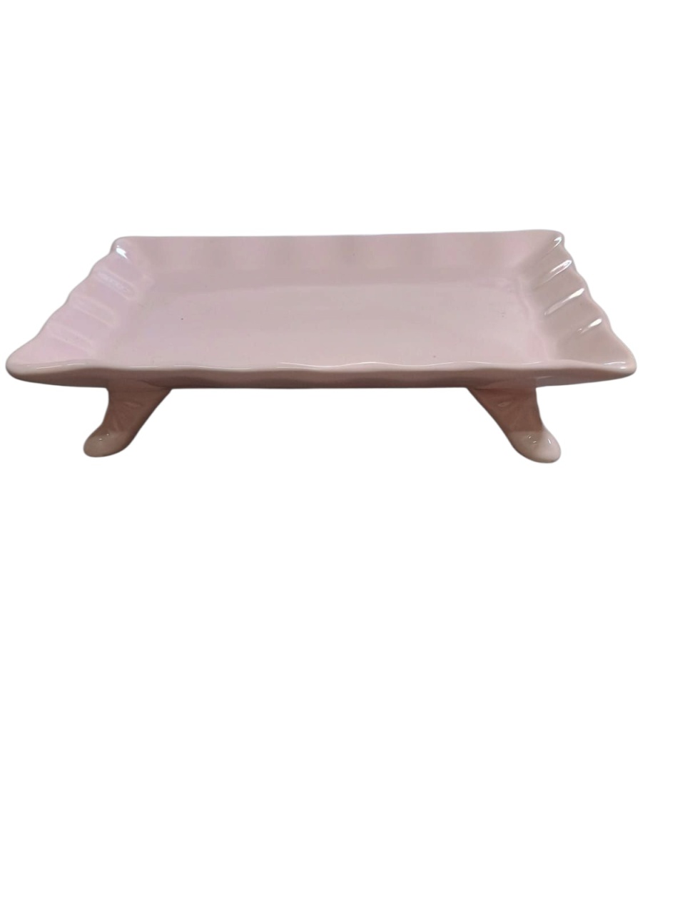 Bandeja Retangular Rosa Candy - adolettalocacoes