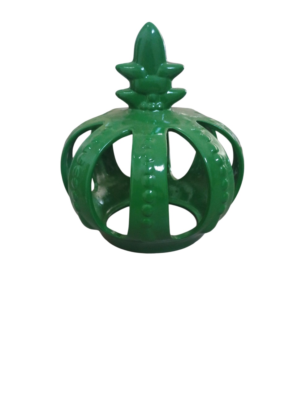 Coroa M - Verde Bandeira  - adolettalocacoes