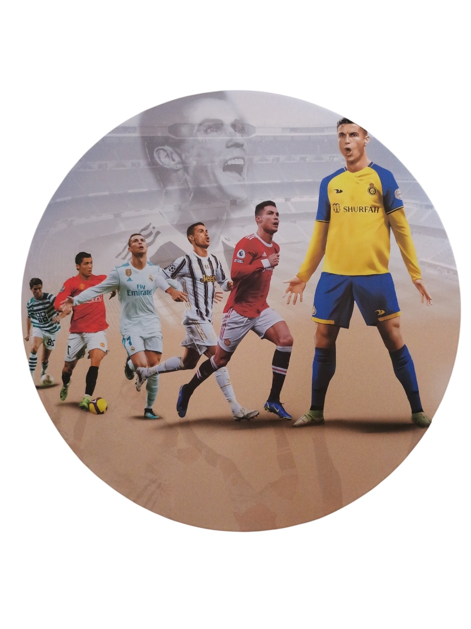 Tecido Sublimado - Cristiano Ronaldo 1  - adolettalocacoes