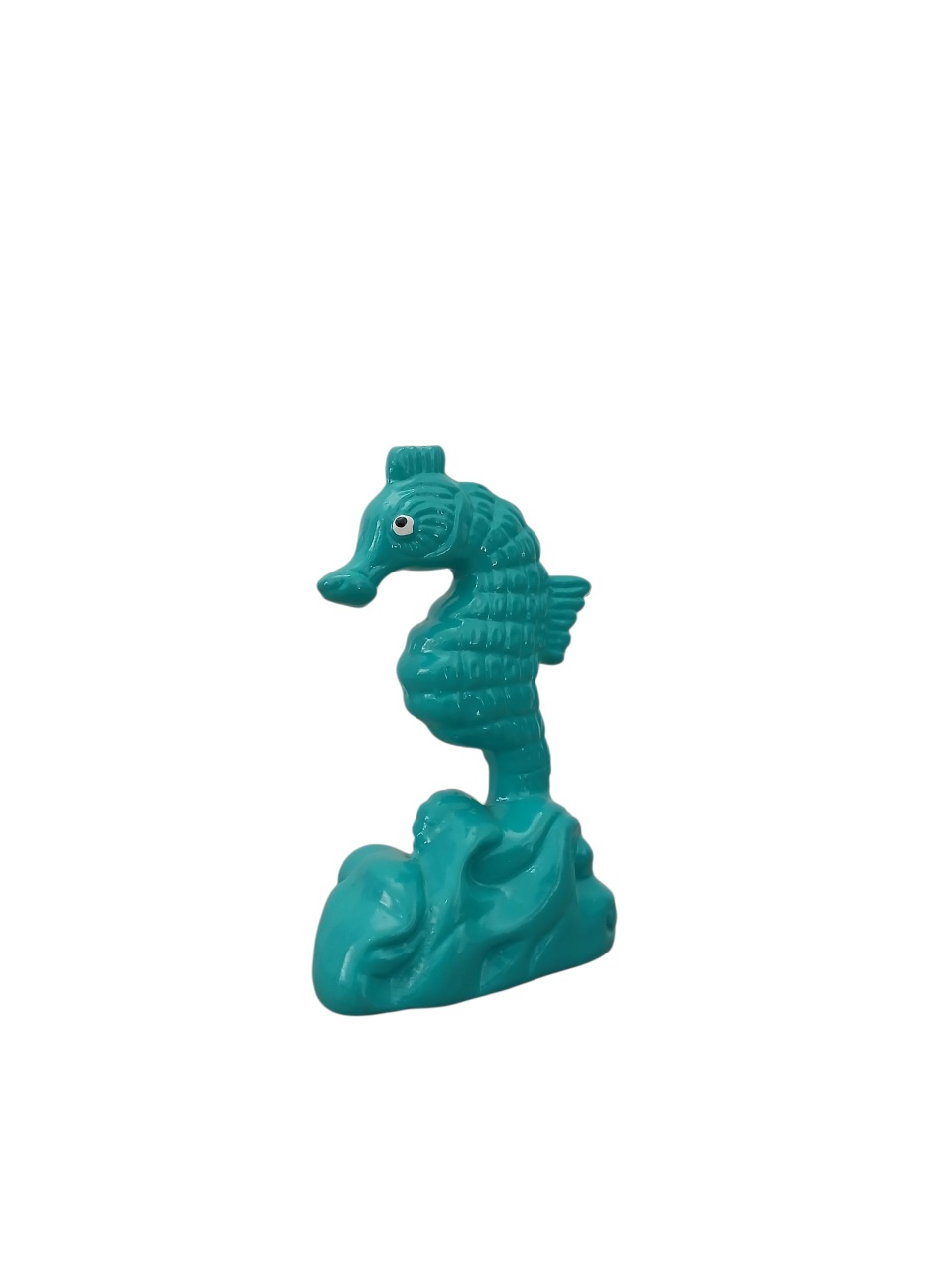 Enfeite de Mesa - Cavalo Marinho Azul Tiffany - adolettalocacoes