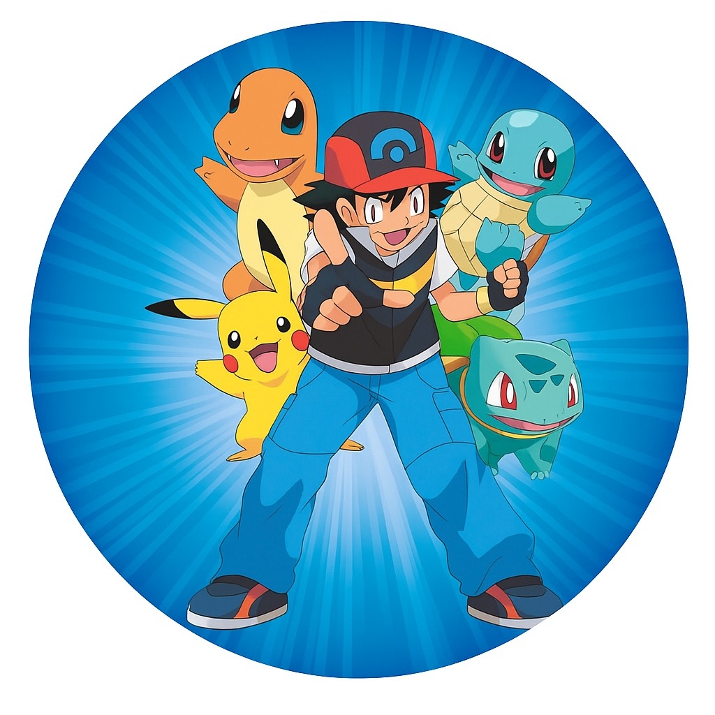  Tecido Sublimado - Pokémon  - adolettalocacoes