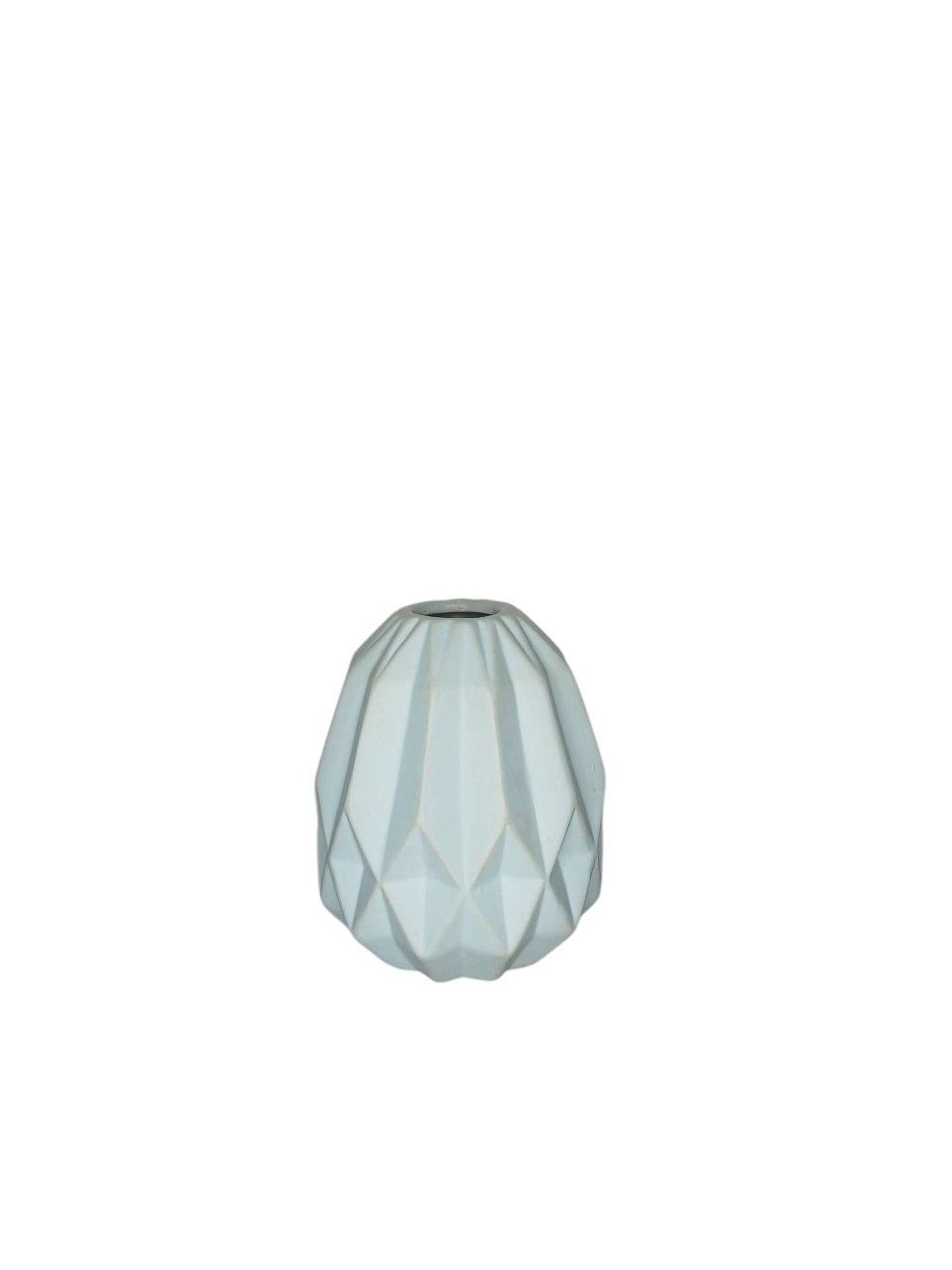 Vaso Geométrico M - Azul Candy  - adolettalocacoes