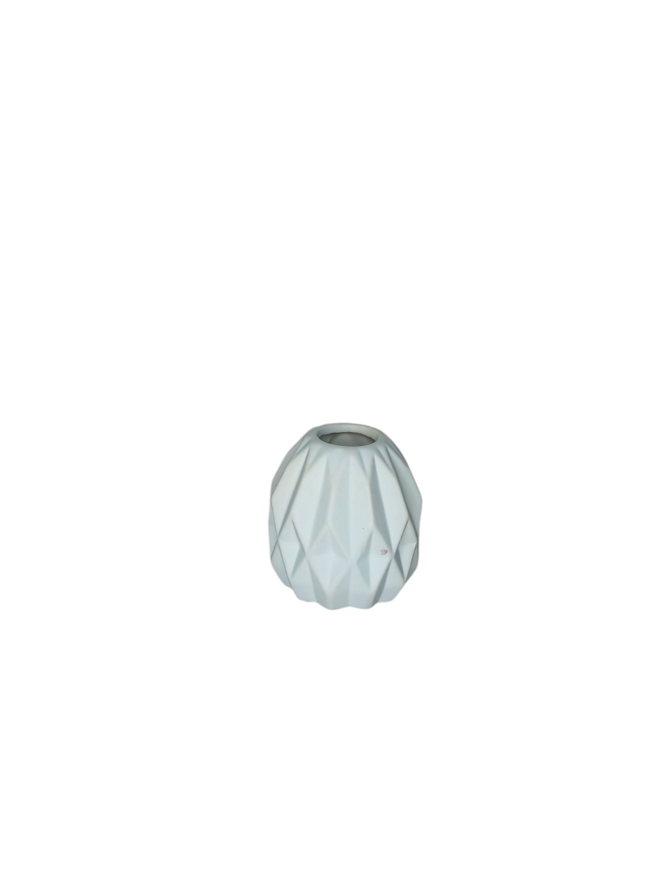 Vaso Geométrico P - Azul Candy  - adolettalocacoes