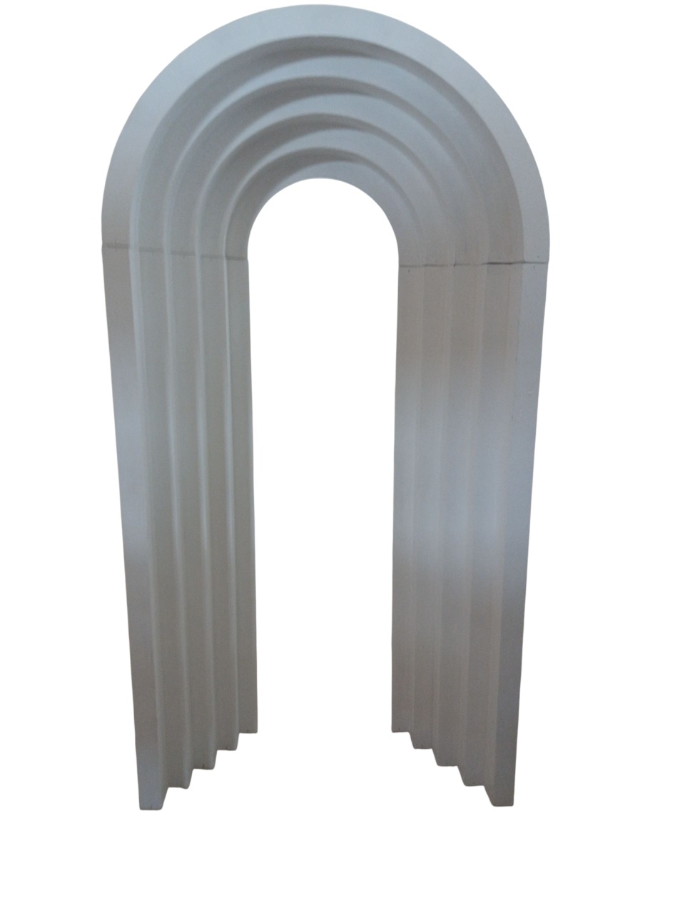 Arco Romano Vazado - Branco  - adolettalocacoes